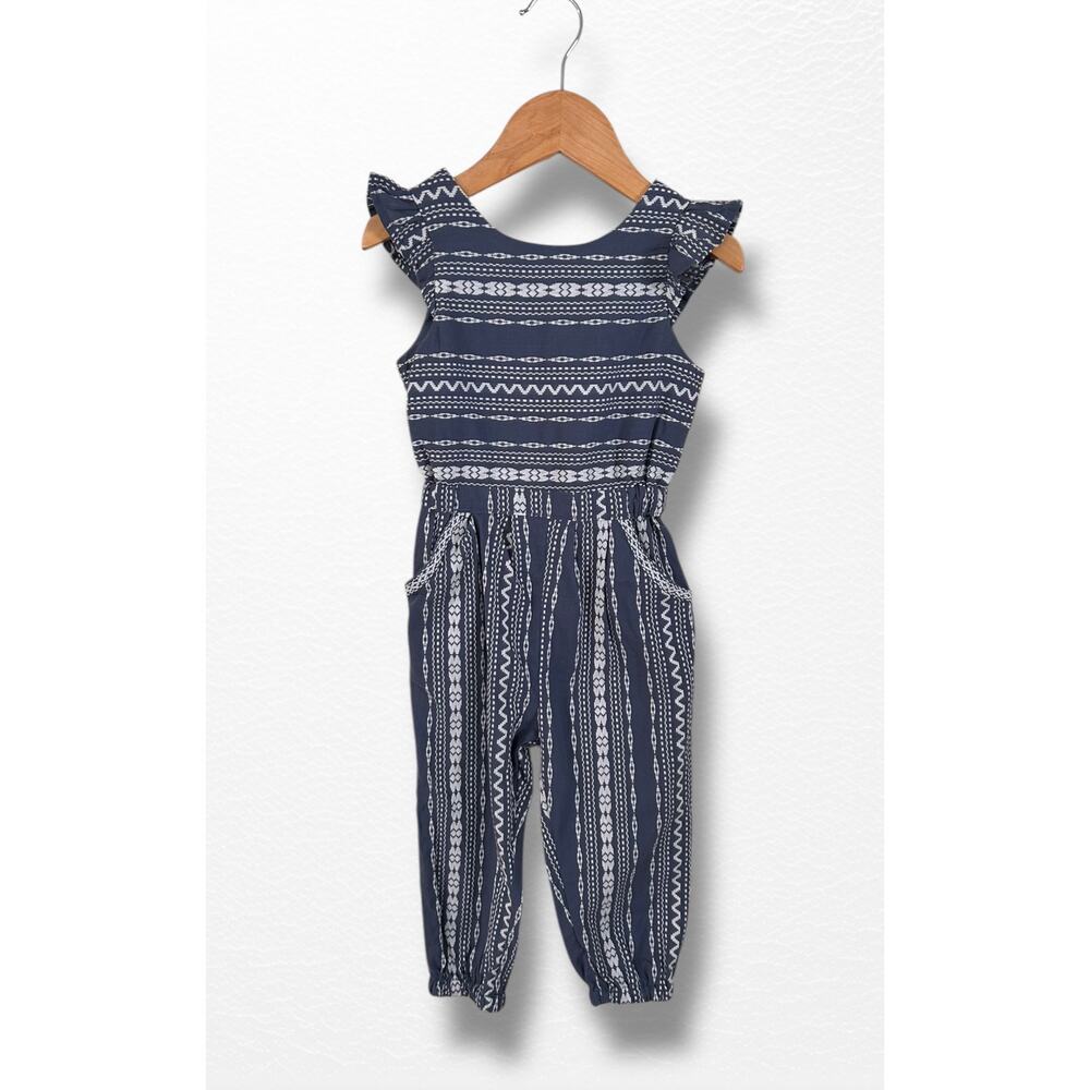 NWT Tommy Bahama Jacquard Jumpsuit, Size 2T - Picture 9 of 10
